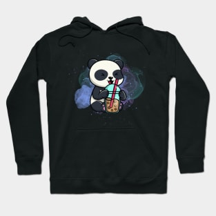 Cute Panda Drink Boba Hoodie